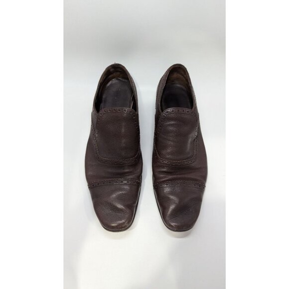Bally Dark Brown Men's Leather Danube Loafer - Picture 2 of 6